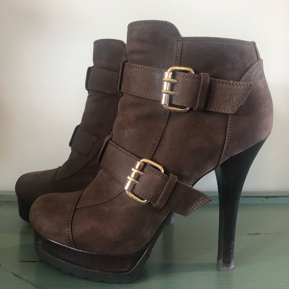 Fendi suede booties with box - Picture 4 of 11
